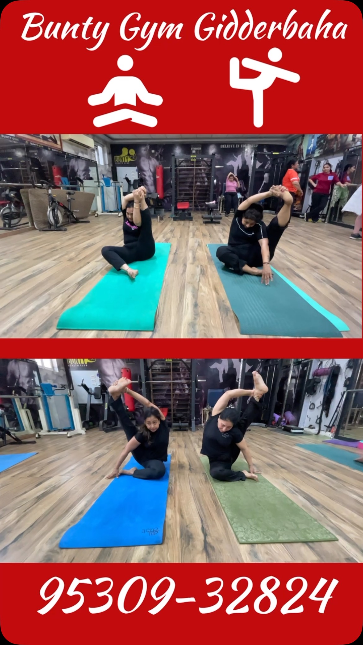 Bunty Gym Training Session